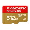 SanDisk Extreme Go - Flash-Speicherkarte - 512 GB - A1 / Video Class V30 / UHS-I U3 - microSDXC UHS-I