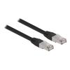 Delock RJ45 Netzwerkkabel Cat.6A S / FTP PE Outdoor 10 m schwarz