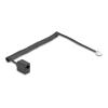 Delock - Telefonkabel - RJ-11 (M) zu RJ-45 (W) - 2 m - 4.8 mm - gewickelt, vergoldete Kontakte - Schwarz