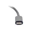 C2G USB C to Ethernet Adapter - Network Adapter with PXE Boot - M / F - Netzwerkadapter - USB-C - Gigabit Ethernet x 1 - Schwarz