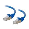 Cbl / 0.3m CAT6A Shielded Patch Cable Blue