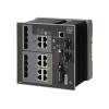 Cisco Industrial Ethernet 4000 Series - Switch - managed - 4 x Gigabit SFP + 8 x 10 / 100 / 1000 (PoE+) + 4 x Kombi-Gigabit-SFP - an DIN-Schiene montierbar - PoE+ - DC power - wiederaufbereitet - TAA-konform