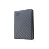 WD My Passport WDBY3J0060BGY - Festplatte - verschlüsselt - 6 TB - extern (tragbar) - USB 3.2 Gen 1 - 256-Bit-AES - Silikongrau