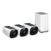 eufyCam S330 (eufyCam 3) - Videoserver + Kamera(s) - drahtlos (Wi-Fi) - 3 Kamera(s) - CMOS - weiß, Schwarz