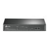 TP-Link TL-SF1008LP - V1 - Switch - unmanaged - 8 x 10 / 100 (4 PoE) - Desktop, wandmontierbar - PoE (41 W)