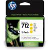 HP 712 - 3er-Pack - 29 ml - Gelb - original - DesignJet - Tintenpatrone - für DesignJet Studio, T210, T230, T250, T630, T650