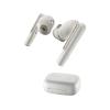 Poly Voyager Free 60 UC - True Wireless-Kopfhörer mit Mikrofon - im Ohr - Bluetooth - aktive Rauschunterdrückung - Adapter USB-A via Bluetooth - Sandweiß - Zoom Certified