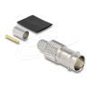 Delock - Antennenanschluss - BNC (W) quetschen - RG-6