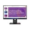 Lenovo ThinkVision T24D-40 - LED-Monitor - 61 cm (24") (23.8" sichtbar) - 1920 x 1080 Full HD (1080p) @ 120 Hz - IPS - 250 cd / m² - 1500:1 - 4 ms - HDMI, DisplayPort, USB-C - Lautsprecher - Finsternis schwarz