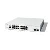 Cisco Catalyst 1300-16T-2G - Switch - L3 - managed - 16 x 10 / 100 / 1000Base-T + 2 x Gigabit Ethernet SFP - an Rack montierbar