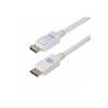 StarTech 10ft White VESA Certified DisplayPort 1.2 Cable with Latches - DisplayPort-Kabel - DisplayPort (M) eingerastet zu DisplayPort (M) eingerastet - DisplayPort 1.2 - 3 m - halogenfrei, passiv, 4K60Hz-Unterstützung, 1080p Unterstützung 240Hz, 2K1