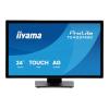 iiyama ProLite T2452MSC-B2AG - LED-Monitor - 61 cm (24") (23.8" sichtbar) - Touchscreen - 1920 x 1080 Full HD (1080p) - IPS - 420 cd / m² - 1300:1 - 5 ms - HDMI, DisplayPort - Lautsprecher - mattschwarz