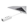 Adapter / USB 3.0 / Gigabit / mit 3-Port USB 3.0 Hub
