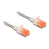 Delock RJ45 Netzwerkkabel Cat.6A U / UTP Slim 3 m transparent