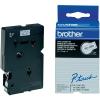 Brother - Schwarz, weiß - Rolle (0,9 cm) 1 Kassette(n) laminiertes Band - für P-Touch PT-15, PT-20, PT-2000, PT-3000, PT-500, PT-5000, PT-6, PT-8, PT-8E