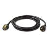 APC - Stromkabel - NEMA L5-20 (M) zu IEC 60320 C19 - Wechselstrom 120 V - 20 A - 3 m - Schwarz - für P / N: SMT2200I-AR, SMT2200R2I-AR, SMT3000I-AR, SMT3000R2I-AR, SRT2K2RXLNX145