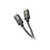 C2G 6ft USB C Cable - USB C to USB C Cable - USB C 2.0 3A - 480 Mbps - M / M - USB-Kabel - USB-C (M) umkehrbar zu USB-C (M) umkehrbar - USB 2.0 - 30 V - 3 A - 1.82 m - Schwarz