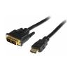 StarTech.com 50cm HDMI auf DVI-D Kabel - Stecker / Stecker - HDMI / DVI Adapterkabel / Adapter Kabel - Schwarz - Adapterkabel - DVI-D männlich zu HDMI männlich - 50 cm - Doppelisolierung - Schwarz