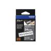 Brother TZe-SE5 - Schwarz auf Weiß - Rolle (2,4 cm x 8 m) 1 Kassette(n) Etikettenband - für P-Touch PT-1400, PT-1650