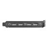 StarTech.com 4 Port USB 2.0 Buchse Slotblech Adapter mit 2x 10-Pin Mainboard Header - USB-Konsole - USB (W) zu 9-polig IDC (W)
