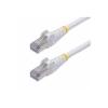 StarTech.com 12m Weißes CAT8 Netzwerkkabel, RJ45 25G / 40G LAN Kabel, S / FTP - Patch-Kabel - RJ-45 (M) zu RJ-45 (M) - 12 m - 5.6 mm - S / FTP - CAT 5 / 5e / 6/6a / 8 - IEEE 802.3bt / IEEE 802.3ba - halogenfrei, ohne Haken - weiß