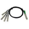 1m IBM QSFP+ DAC Break Out Cable