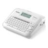 Brother P-Touch PT-D410 - Beschriftungsgerät - s / w - Thermotransfer - 18 mm Breite - 180 dpi - bis zu 20 mm / Sek. - USB - Cutter - Spiegelschrift, Vertikaler Druck, 5-zeiliger Druck, Druckvorschau - weiß, Grau