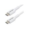 StarTech.com - USB-Kabel - USB-C (M) zu USB-C (M) - USB 2.0 - 3 A - 1 m - USB Power Delivery (60W) - weiß (Packung mit 2)