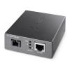 TP-Link TL-FC111B-20 - Medienkonverter - 100Mb LAN - 10Base-T, 100Base-TX, WDM - SC / UPC Einzelmodus / RJ-45 - bis zu 20 km - 1550 (RX) / 1310 (TX) nm - für JetStream TL-SG3452XP V1