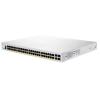 Cisco Business 250 Series CBS250-48PP-4G - Switch - L3 - Smart - 48 x 10 / 100 / 1000 (PoE+) + 4 x Gigabit SFP - an Rack montierbar - PoE+ (195 W)