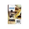 Epson 16XXL - 21.6 ml - XL - Schwarz - original - Blisterverpackung - Tintenpatrone - für WorkForce WF-2660DWF