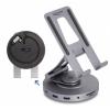 Delock Tablet und Notebook Dockingstation 4K mit integrierter Halterung - HDMI / USB / Hub / SD / Micro SD / PD 3.0 - 360° drehbar