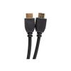 C2G 3ft (0.9m) Ultra High Speed HDMI® Cable with Ethernet - 8K 60Hz - Ultra High Speed - HDMI-Kabel mit Ethernet - HDMI männlich zu HDMI männlich - 90 cm - Schwarz - 8K60Hz (7680 x 4320) Unterstützung