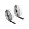Delock Klettband selbstklebend mit Haft- und Flauschband L 10 m x B 25 mm schwarz