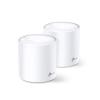 TP-Link Deco X60 - - WLAN-System - (2 Router) - Netz - 1GbE - Wi-Fi 6 - Dual-Band
