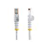 StarTech.com 1m Cat5e RJ45 UTP Netzwerkkabel Snagless - Cat 5e Patchkabel - Weiß - Stecker / Stecker - Patch-Kabel - RJ-45 (M) zu RJ-45 (M) - 1 m - UTP - CAT 5e - Riser, ohne Haken - weiß