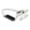 Delock M.2 Key B+M 1 x RJ45 10 Gigabit LAN Netzwerkkarte