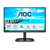 AOC 24B2XHM2 - B2 Series - LED-Monitor - 60 cm (24") (23.8" sichtbar) - 1920 x 1080 Full HD (1080p) @ 75 Hz - VA - 250 cd / m² - 3000:1 - 4 ms - HDMI, VGA - Schwarz