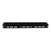 StarTech.com 1 HE 19 Rangierpanel / Kabelordner Kabelmanagement mit Abdeckung - Server Finger Kabelkanal - Kabelführungsplatte für Schaltschrank - 1U - 48.3 cm (19") - für P / N: RACK-18U-20-WALL-OA, RACK-21U-20-WALL-OA, RACK-24U-20-WALL-OA, RK12OD2, R