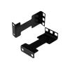 StarTech.com Schienentiefenadapter für Server-Racks - 1HE - Rack Extender 10cm - Rack-Schienenadapter - 1U - TAA-konform