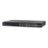 Cisco 550X Series SG550X-24 - Switch - L3 - managed - 24 x 10 / 100 / 1000 + 2 x 10 Gigabit SFP+ (Uplink) + 2 x Kombi 10 GBase-T (Uplink) - an Rack montierbar - wiederaufbereitet