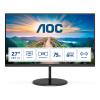 AOC U27V4EA - LED-Monitor - 68.6 cm (27") - 3840 x 2160 4K @ 60 Hz - IPS - 350 cd / m² - 1000:1 - 4 ms - 2xHDMI, DisplayPort - Lautsprecher - Schwarz