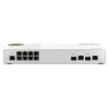 QNAP QSW-M2108R-2C - Switch - managed - 8 x 2.5GBase-T + 2 x combo 10 Gigabit SFP+ / RJ-45 - Desktop, an Rack montierbar