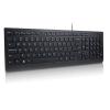 Lenovo Essential Wired Keyboard (Black) - Hungarian 208