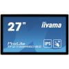 iiyama ProLite TF2738MSC-B2 - LED-Monitor - 68.6 cm (27") - offener Rahmen - Touchscreen - 1920 x 1080 Full HD (1080p) @ 60 Hz - A-MVA+ - 300 cd / m² - 3000:1 - 5 ms - HDMI, DVI, DisplayPort - Lautsprecher - Schwarz