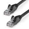 StarTech.com 7m Netzwerkkabel CAT6 - LSZH(weniger Rauch, Halogenfrei) - 10Gbit 650MHz 100W POE RJ45 U / UTP LAN-Patch Kabel - Schwarz, ETL Zertifizierung, 24AWG, Installationskabel (N6LPATCH7MBL) - Patch-Kabel - RJ-45 (M) zu RJ-45 (M) - 7 m - 6 mm - UT