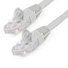StarTech.com 7m Netzwerkkabel CAT6 - LSZH(weniger Rauch, Halogenfrei) - 10Gbit 650MHz 100W POE RJ45 U / UTP LAN-Patch Kabel - Grau, ETL Zertifizierung, 24AWG, Installationskabel (N6LPATCH7MGR) - Patch-Kabel - RJ-45 (M) zu RJ-45 (M) - 7 m - 6 mm - UTP -
