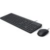 HP 150 - Tastatur-und-Maus-Set - USB - GB - Schwarz