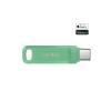 SanDisk Ultra Dual Drive Luxe - USB-Flash-Laufwerk - 256 GB - USB 3.2 Gen 1 / USB-C - Absinthgrün