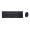 Dell Pro KM555 - Tastatur-und-Maus-Set - leise - compact - kabellos - 2.4 GHz, Bluetooth - AZERTY - Französisch - Schwarz - mit 3 years NBD Advance Exchange